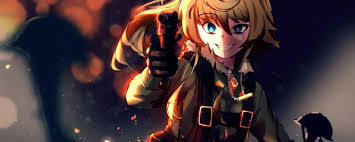 2560x1024 Wallpaper Artwork Soldier Tanya Degurechaff Tanya The Evil Tanya Degurechaff Anime