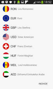 Curs de schimb valutar la ghiseul bancilor comerciale din romania. Curs Valutar Euro Ron Bnr Von Monetar Info Android Apps Appagg
