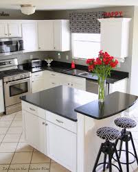So, white was the winner! Black And White Kitchen Remodel With Painted Cabinets