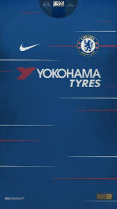 Camisa Do Chelsea 2018 E 2019 Backgound Wallpaper Chelsea 2018 2019 Kit Sepak Bola Olahraga
