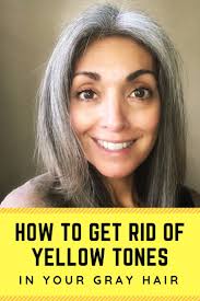 The follicles based underneath our skull age just as we do. All You Need To Know About Yellowing Gray Hair Grey Hair Care Grey Hair Turning Yellow Grey Hair Yellowing