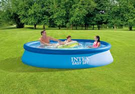 5 out of 5 stars with 1 ratings. Intex 12ft X 30in Easy Set Above Ground Swimming Pool Set