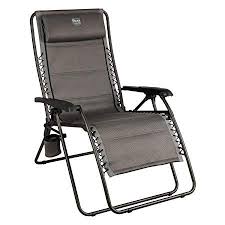 Timber Ridge Balsam Deluxe Zero Gravity Lounger Oversize Recliner Grey In 2020 Zero Gravity Chair Oversized Recliner Camping Furniture