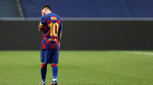 Barcelona has gotten itself into the financial mess that won't allow the club to bring lionel messi back, but you wouldn't know that from its grandstanding. Lionel Messi Barcelona Bid Farewell To The Boy Who Signed On A Napkin Channels Television
