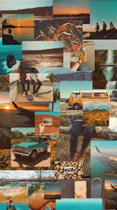 Orange Turquoise Aesthetic Wallpapers Iphone Wallpaper Vintage Aesthetic Backgrounds