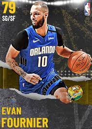 Career regular season average stats per game. Nba 2k21 2kdb Gold Evan Fournier 79 Complete Stats