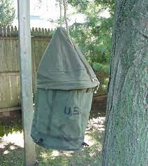 A canvas water bag used especially for supplying military troops with chemically purified drinking water. Wwii Lister Bag Field Personal Gear Section U S Militaria Forum