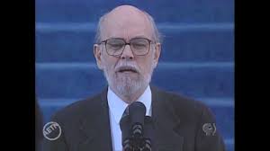Miller Williams: Reading the innaugural poem at Bill Clinton's second  innauguration in 1996
