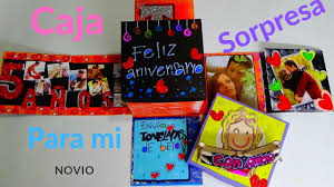 Caja Sorpresa Para Mi Novio Creaciones Betina Youtube Sorpresas Para Novios Regalo Para Novia Manualidades Cajitas Sorpresa