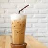 Hot or iced coffee with soy, almond or coconut milk and any flavored sweetener syrup (inc. 3