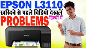 Epson L3110 L3100 L3150 Problems Red Light Error Paper Slow Printe Paper Feed ज न ए प र ज नक र Youtube