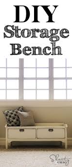 Pottery Barn Knockoff Bench Diy Storage Bench Furniture Plans Home