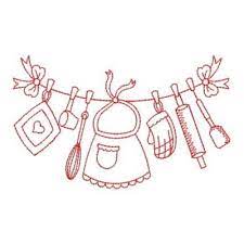 See more ideas about embroidery, machine embroidery, embroidery designs. Redwork Kitchen Embroidery Designs Machine Embroidery Designs At Embroiderydesigns Com