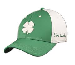 Premium Clover 17 Black Clover Hats Green Fits Fitted Hats