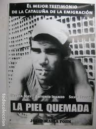 la piel quemada