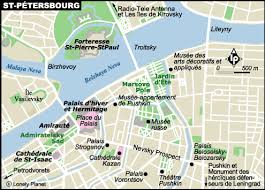 Неплохой отель возле московского вокзала. Plan Saint Petersbourg Carte Des Sites Incontournables Lonely Planet