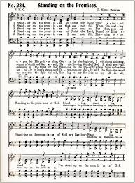 Standing On The Promises 1886 Gospel Hymns On Patreon Hymns Lyrics Bible Songs Church Songs