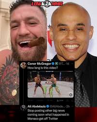 Ali Abdelaziz to Conor McGregor 'big news coming soon' 👀