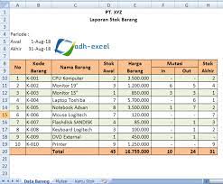 Dengan mengetahui seluk beluk sekaligus contoh alur keluar masuk barang di gudang tentunya bisa dijadikan referensi bagi anda. Membuat Laporan Stok Barang Dengan Rumus Dalam Microsoft Excel Adhe Pradiptha