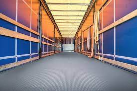 This carmate enclosed car trailer features a rear ramp door, side door, electric brakes, 80 interior vents, all led exterior lights, one piece aluminum roof, marine grade plywood floor, 12v dome. Trailer Flooring G Floor Seamless Trailer Floor Protector Covering Roll Out Trailer Flooring Vinyl Trailer Flooring
