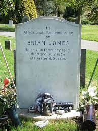 Brian Jones - Lewis Brian Hopkin Jones Cheltenham Gloucestershire 28 De Fevereiro De 1942 Es Brian Jones Rolling Stones Famous Graves Cemetery Monuments
