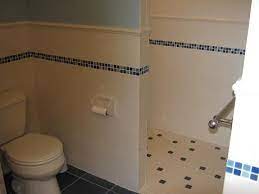 Click on the link above. Ending Chair Rail At An Outside Corner Ceramic Tile Advice Forums John Bridge Ceramic Tile Chair Rail Shower Tile Tile Installation