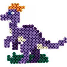 Hama bügelperlen dekorieren mit ca. Hama Midi Bugelperlen Set Dinosaurier 9 95