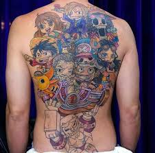 Ruffy hat sich, als hauptfigur, seit dem beginn der handlung, nur sehr wenig am körper und im gesicht verändert. Und Wieder Ein Richtig Tolles One Piece Tattoo Sanji Nami Broke Ruffy Chopper Robin Zoro Lisoph Franky Tatuagem One Piece Tatuagem Tatuagens