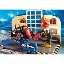Playmobil City Action Go Kart Garage Set 6869 In 2020 Go Kart Playmobil Toy Car
