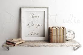 Frame Mock Up 18x24 Empty Frame Styled Stock Photography Etsy Frame Mockups Free Frames Styled Stock Photography