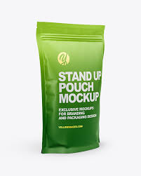Download Download Matte Stand Up Pouch Mockup Collection Of Exclusive Psd Mockups Free For Personal And Commercial Usage