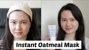 First Aid Beauty Ultra Repair Instant Oatmeal Mask Review Demo Youtube