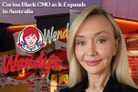 Wendy's Names Corina Black CMO as It Expands in Australia.  https://businesshonor.com/2025/04/wendys-appoints-cmo-for-expansion-  Wendy's appoints Corina Black as CMO to lead brand expansion in Australia  and New Zealand. A major turning point in Wendy's