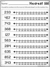 Rounding Worksheets To The Nearest 100 Rounding