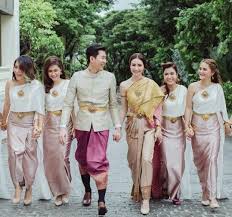 Thai More Thai Wedding Dress Cambodian Wedding Dress Thai Wedding