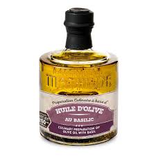Preparation Culinaire A Base D Huile D Olive Au Basilic 25 Cl