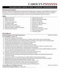 In this sample job description, the nonprofit organization has complex program offerings and diverse financing sources—such as state and federal funding in addition to private funding. Program Coordinator Non Profit Organization Resume Example Company Name Sturgis South Dakota