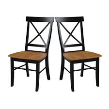 With that said, be conscious of where the legs on your table are. Black And Cherry Dining Chairs Kitchen Dining Room Furniture The Home Depot
