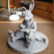 Alice In Wonderland March Hare Alice In Wonderland March Hare 3d Printed Objects