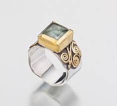 Aquamarine Ring March Birthstone Gemstone Ring Gold Ring Gemstone Ring 22k Gold And Silver Ring Aqu Unique Gold Rings Gemstone Rings Unique 22k Gold Ring