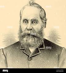 With his wife eva and the children Banque de photographies et d'images à  haute résolution