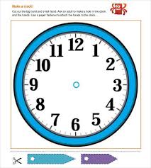 Learn how to read analog and digital clocks by drawing the hands of the clock and writing the time in the digital format below. 17 Printable Clock Templates Pdf Doc Free Premium Templates