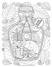 Free printable vsco coloring pages vsco page no. Fall Coloring Pages Free Printable Pdf From Primarygames