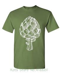 Artichoke Heart Leaf Butter Foodie Chef Mens Cotton T Shirt Mens Funny Harajuku Tshirt T Shirt Makes Shirts T From Lijian12 12 08 Dhgate Com