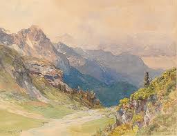 Edward Theodore Compton Landscape Painter Teacher And Mountaineer