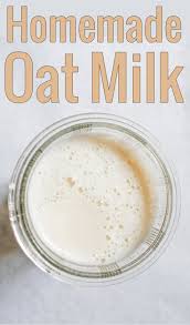 Homemade Oat Milk Recipe Chocolate Zucchini Oat Milk Recipe Milk Recipes Oat Milk