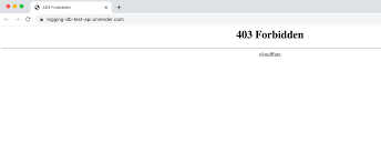 Keep seeing Forbidden 403 from Cloudflare? - Render