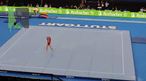 In moskau gewann sie an den. Giulia Steingruber Sui Boden Team Challenge Qualifikation Enbw Dtb Pokal 2018 Youtube