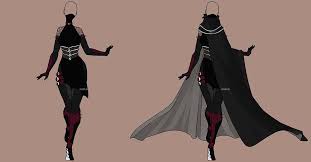 Image of closed female outfit adoptable set 024 by timothy henri. Anime Dress Design Sk H Novocom Top