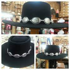 Gambler With Concho Hat Band Cowboy Hats Hat Band Conchos